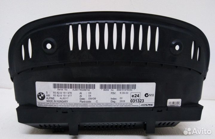 Бортовой монитор 6,5 BMW E60