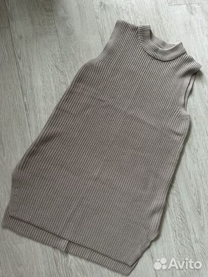 Вязаная жилетка HM xs