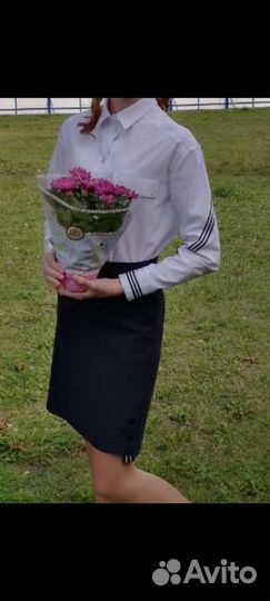 Блузка белая на девочку