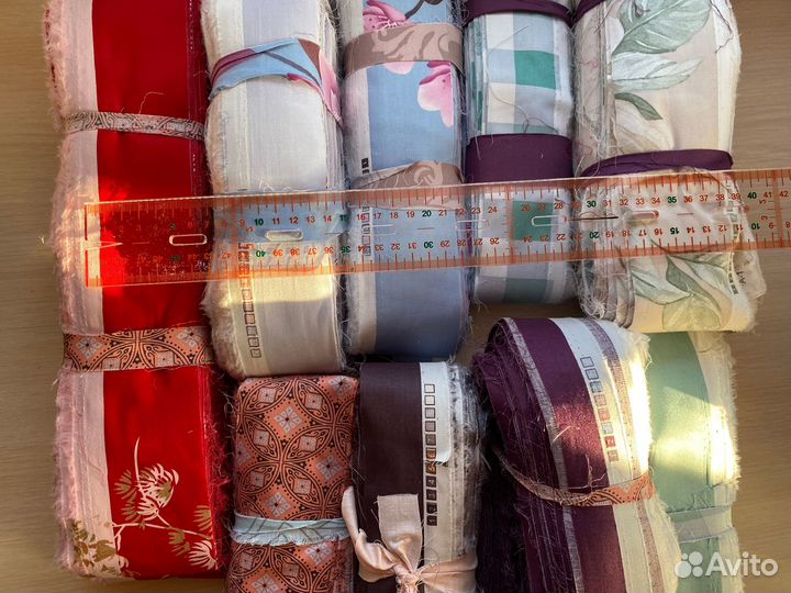 Полоски из ткани (х/б) для рукоделия