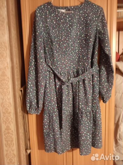 Платье на девочку тёплое