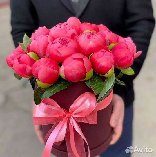 Пионы Цветы Доставка