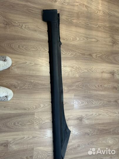 Накладка порога volkswagen passat b5 рест