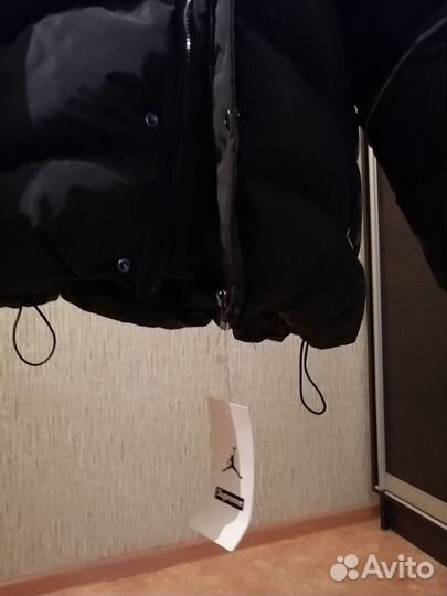 Пуховик supreme x jordan рефлектив