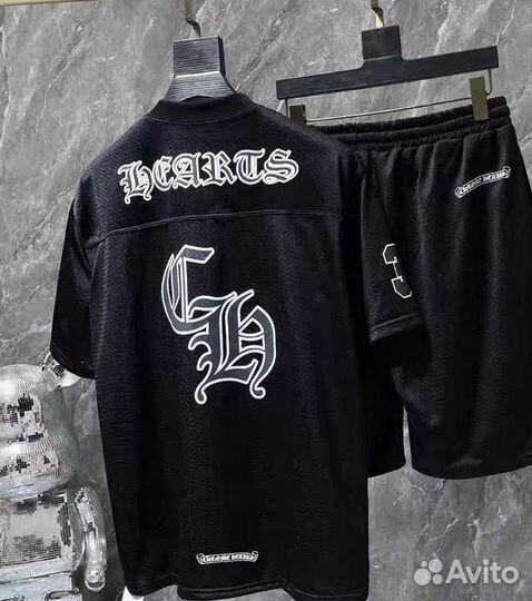 Футболка Джерси Chrome Hearts Черная