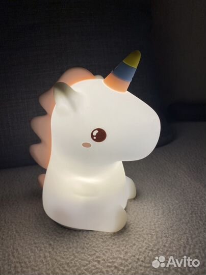 Ночник силиконовый детский для сна. Беспроводной