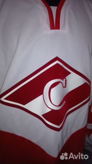 Cвитep (xoккeйная майка болельщика ) Cпаpтак,52 р