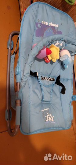 Шезлонг детский