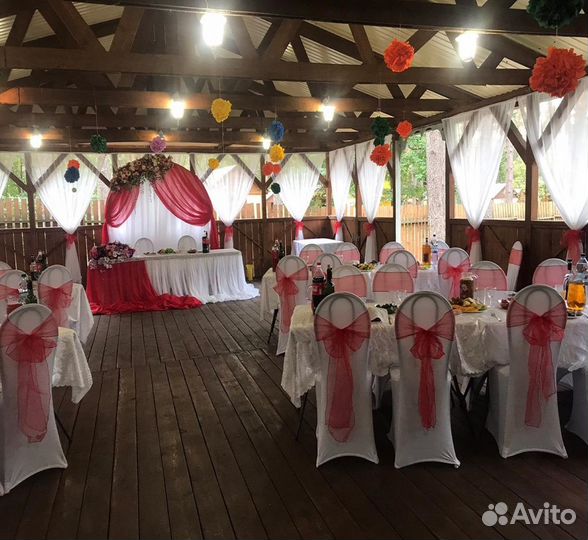 Беседки в сосновом лесу от 6-100 чел