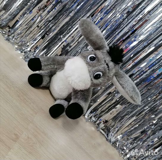 Мягкая игрушка ослик
