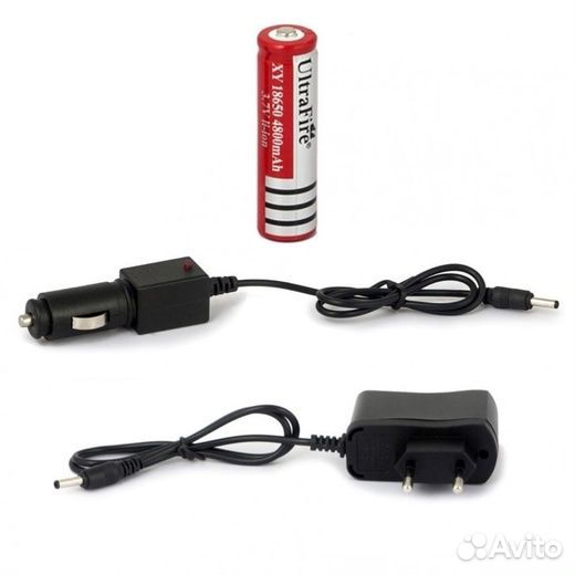 Ручной фонарь на аккумуляторе и на батарейках