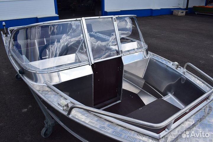 Новая алюминиевая лодка Wyatboat 430DCM