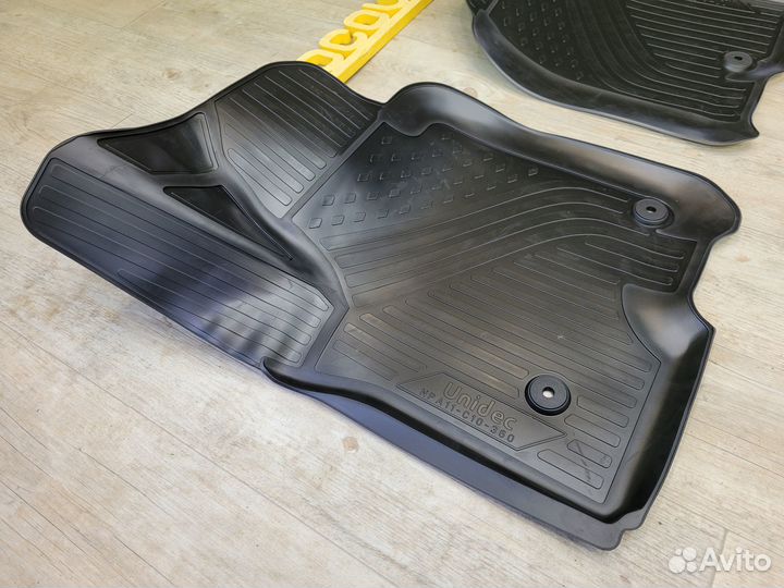 Коврики салон Cadillac Escalade V 2020-н.в. 3 ряда