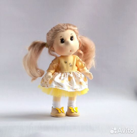 Текстильная кукла ручной работы