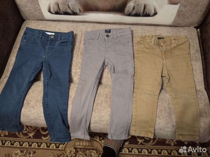 Штаны и джинсы на 92