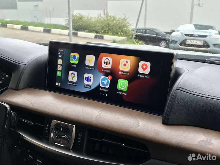 CarPlay и Android Auto для Lexus LX RX ES и др