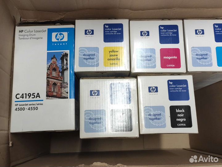 Набор картриджей для принтера HP 4500/4550