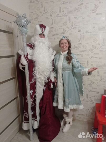 Костюм Деда Мороза и Снегурочки