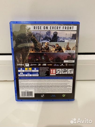 Диск Call of Duty Vanguard PS4 в идеале