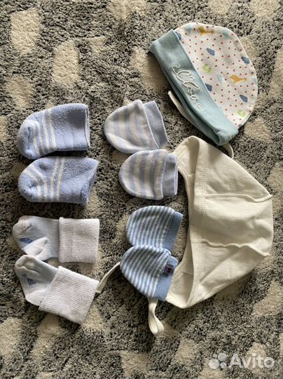 Детские вещи на мальчика 1-3 месяца