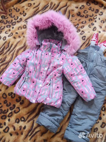 Зимний костюм для девочки
