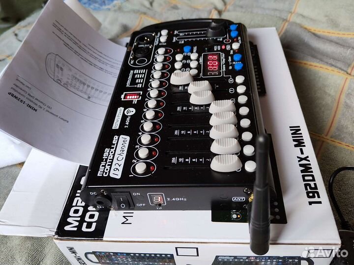 Световой пульт контроллер DMX-192