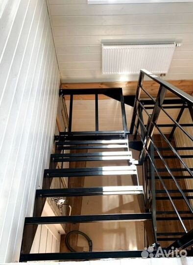 Лестницы с поворотом под ключ
