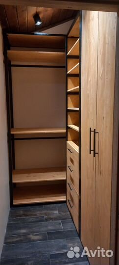 Гардероб лофт