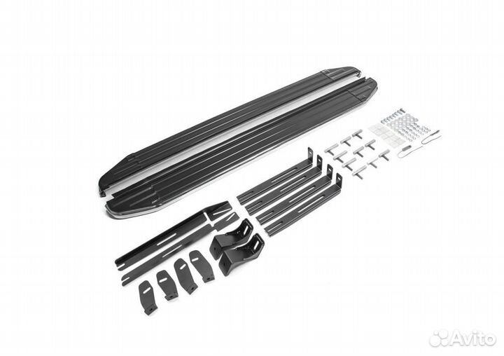 Пороги Подножки Ssang Yong Actyon Sport Premium