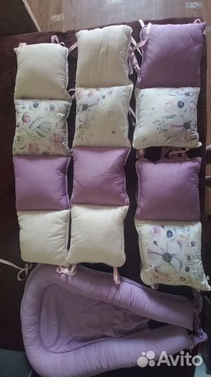 Бортики в детскую кроватку