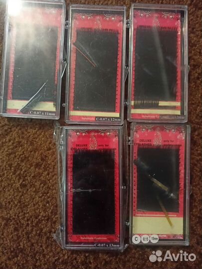 Ресницы для наращивания lovely