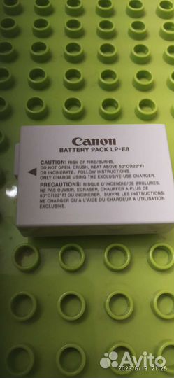 Аккумулятор Canon 600, 650.550,700D