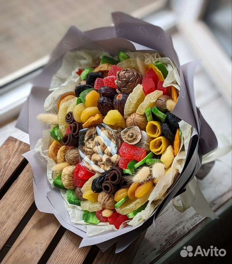 Съедобные букеты / Букет из сухофруктов