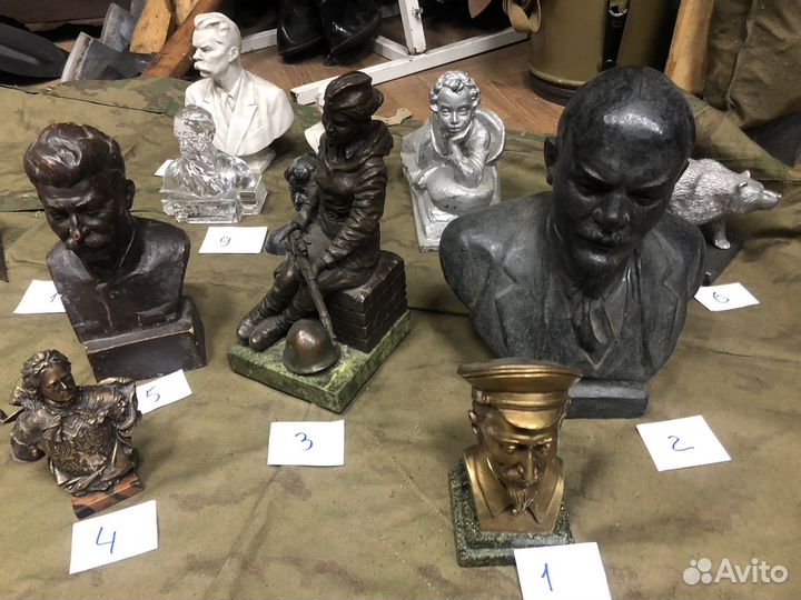 Бюсты оригинал,копии