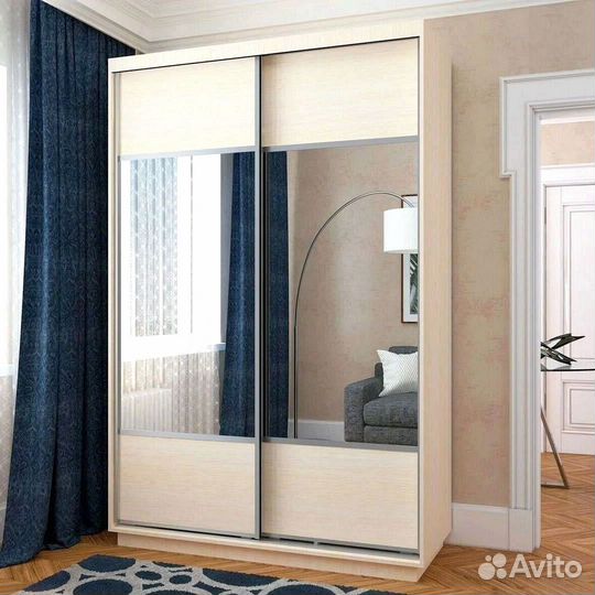 Шкаф купе с зеркалом на заказ