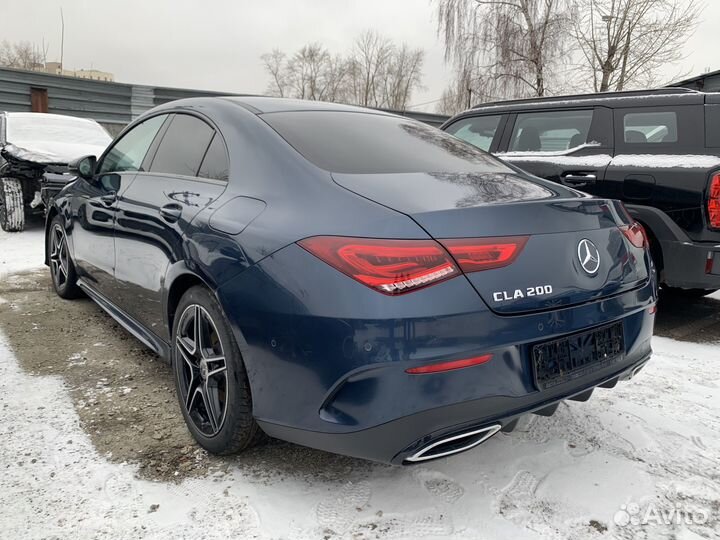 Mercedes-Benz CLA-класс 1.3 AMT, 2021, битый, 117 383 км