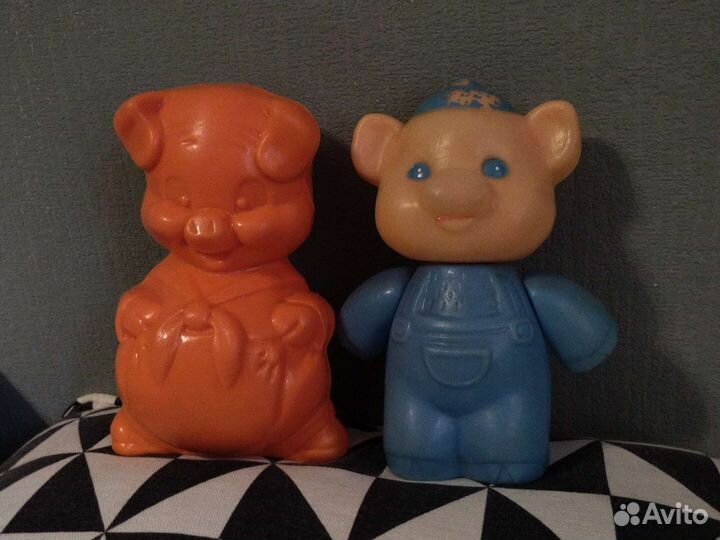 Игрушки СССР пластик