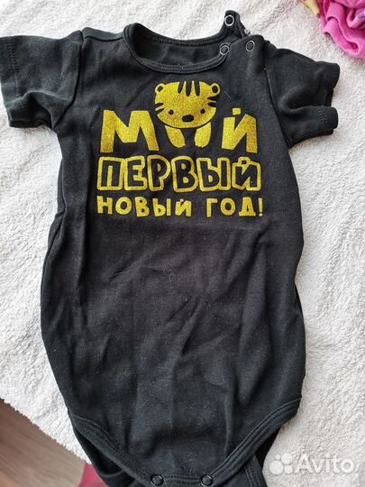 Вещи пакетом на девочку 62-74