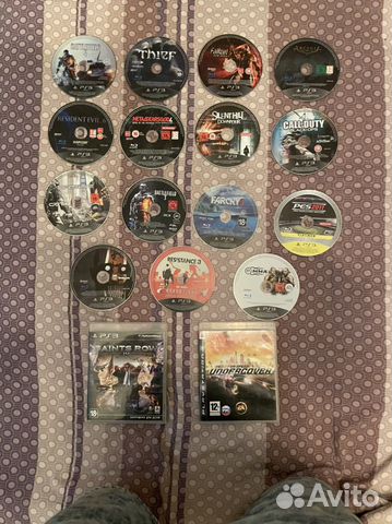 Диски на ps3. Диски на X-box 360