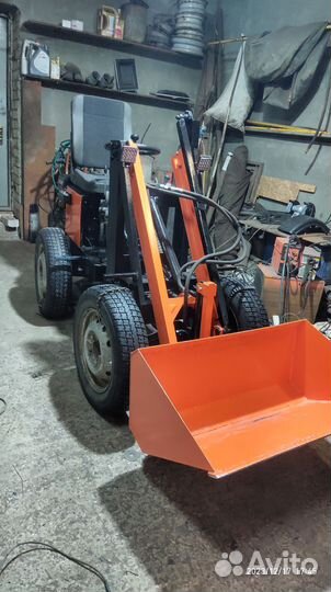 Самодельный мини трактор погрузчик