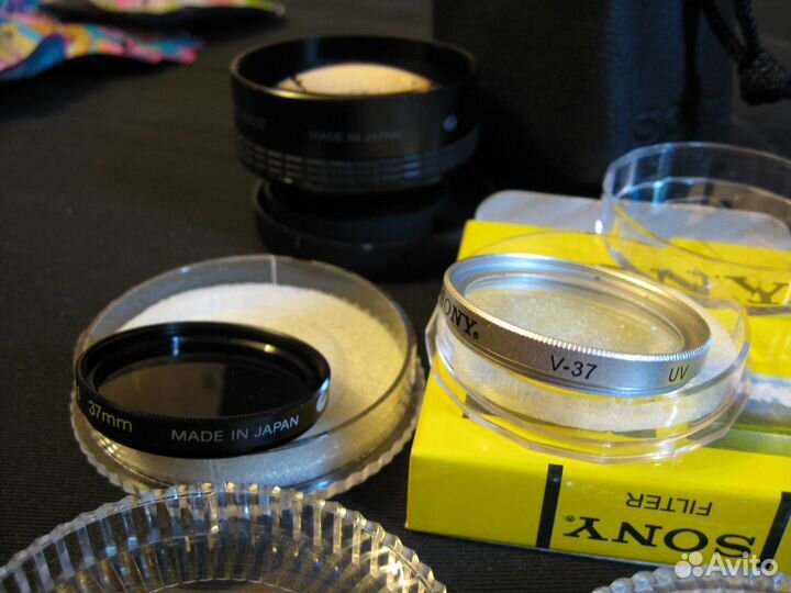 Телеобъектив Sony VCL-R2037, фильтр Sony ND8 37мм