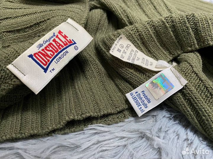 Свитер 1/4 зип lonsdale оригинал