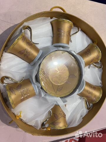 Сервиз кофейный на 6 персон новый