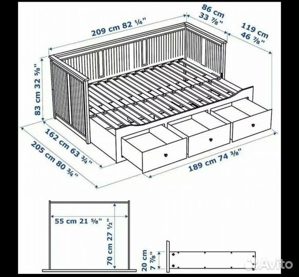 Продам кровать бу