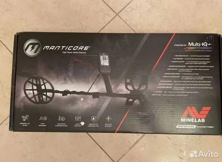 Металлоискатель Minelab Manticore