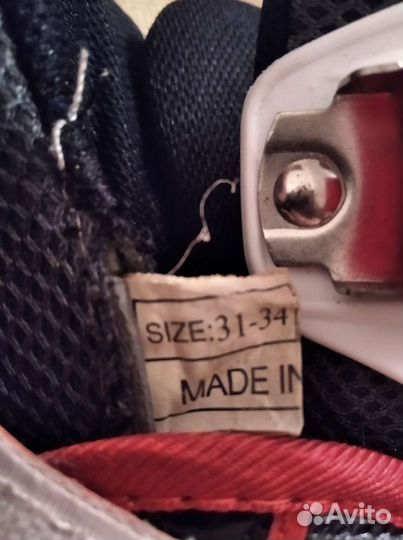 Роликовые коньки р.31-34