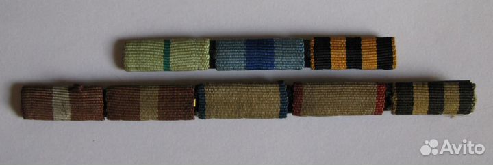 Планки на медали