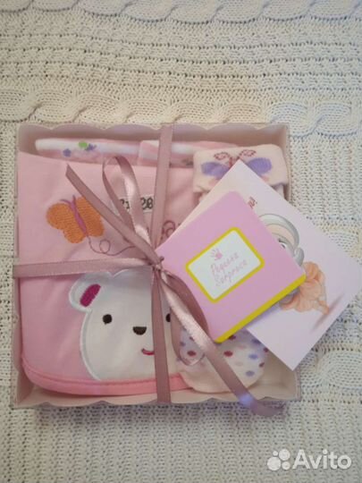 Подарочная книга с набором для девочки