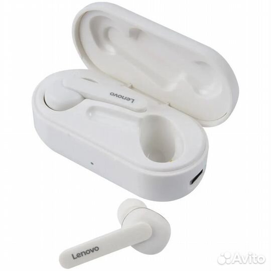 Bluetooth гарнитура Lenovo HT28 White #342186