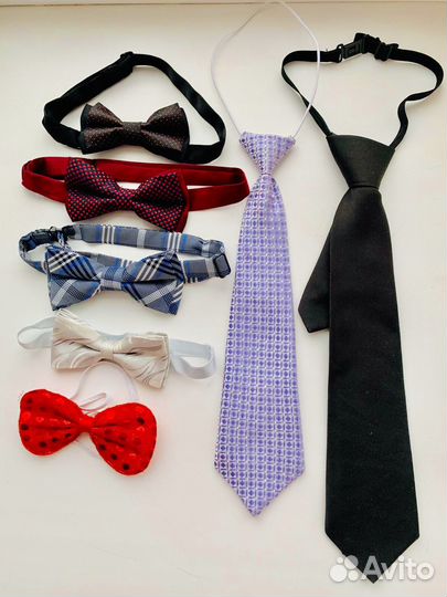 Бабочки и галстуки для мальчика